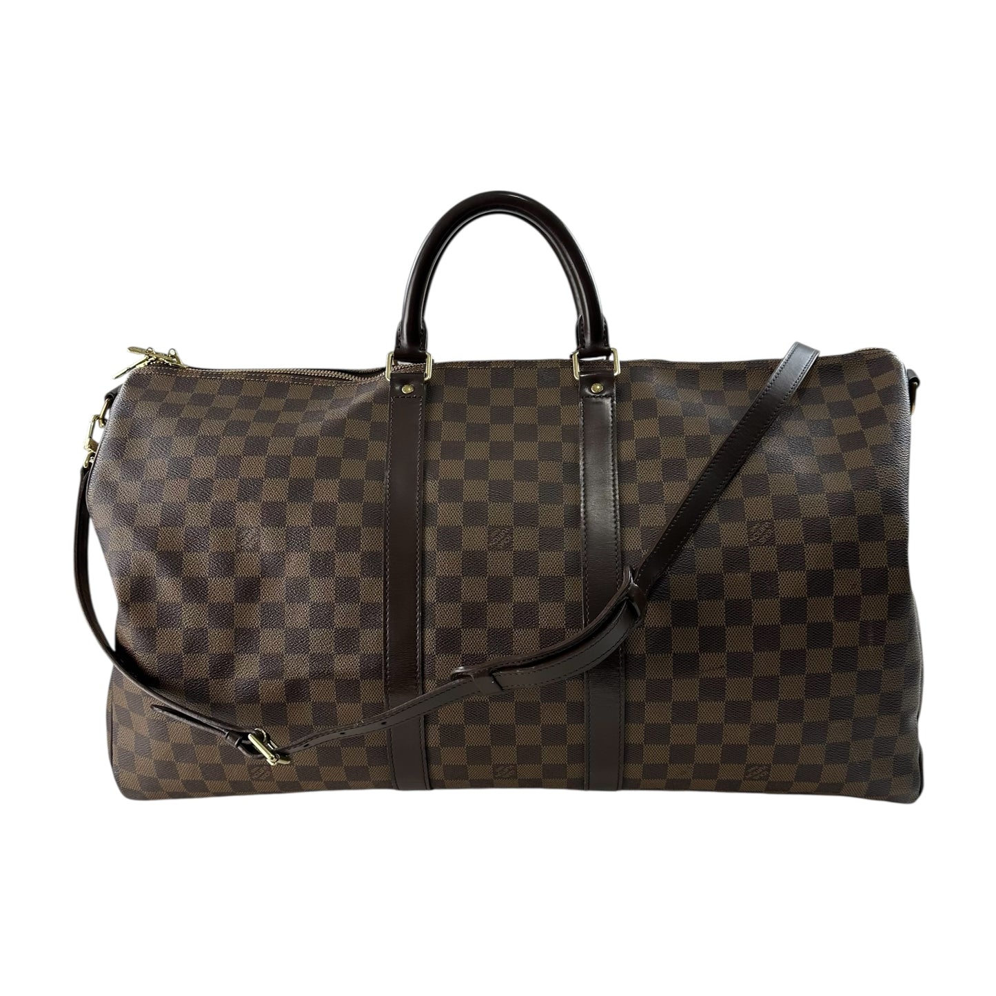Louis Vuitton Damier Ebene Keepall Badouliere