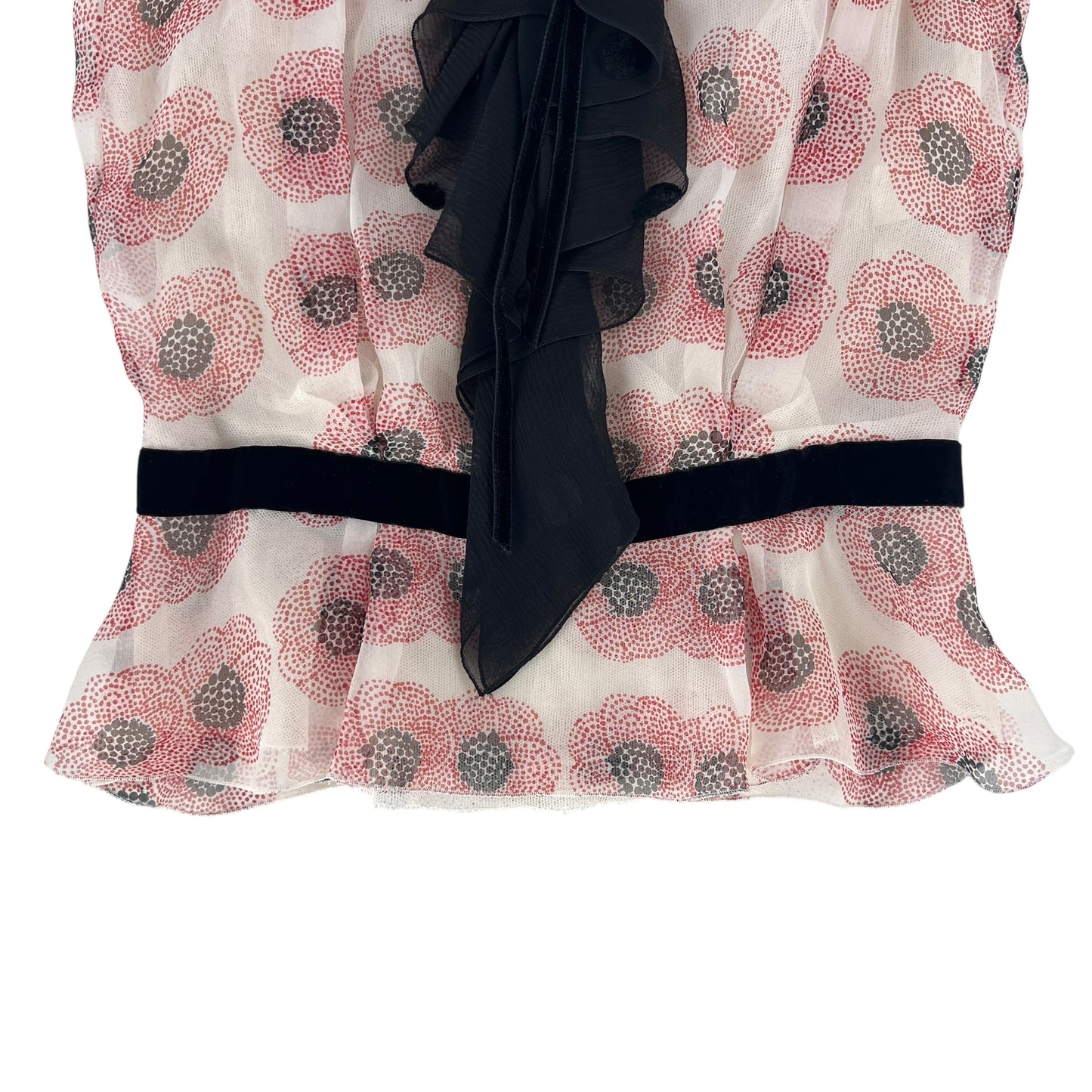 Louis Vuitton Flower Print Silk Set