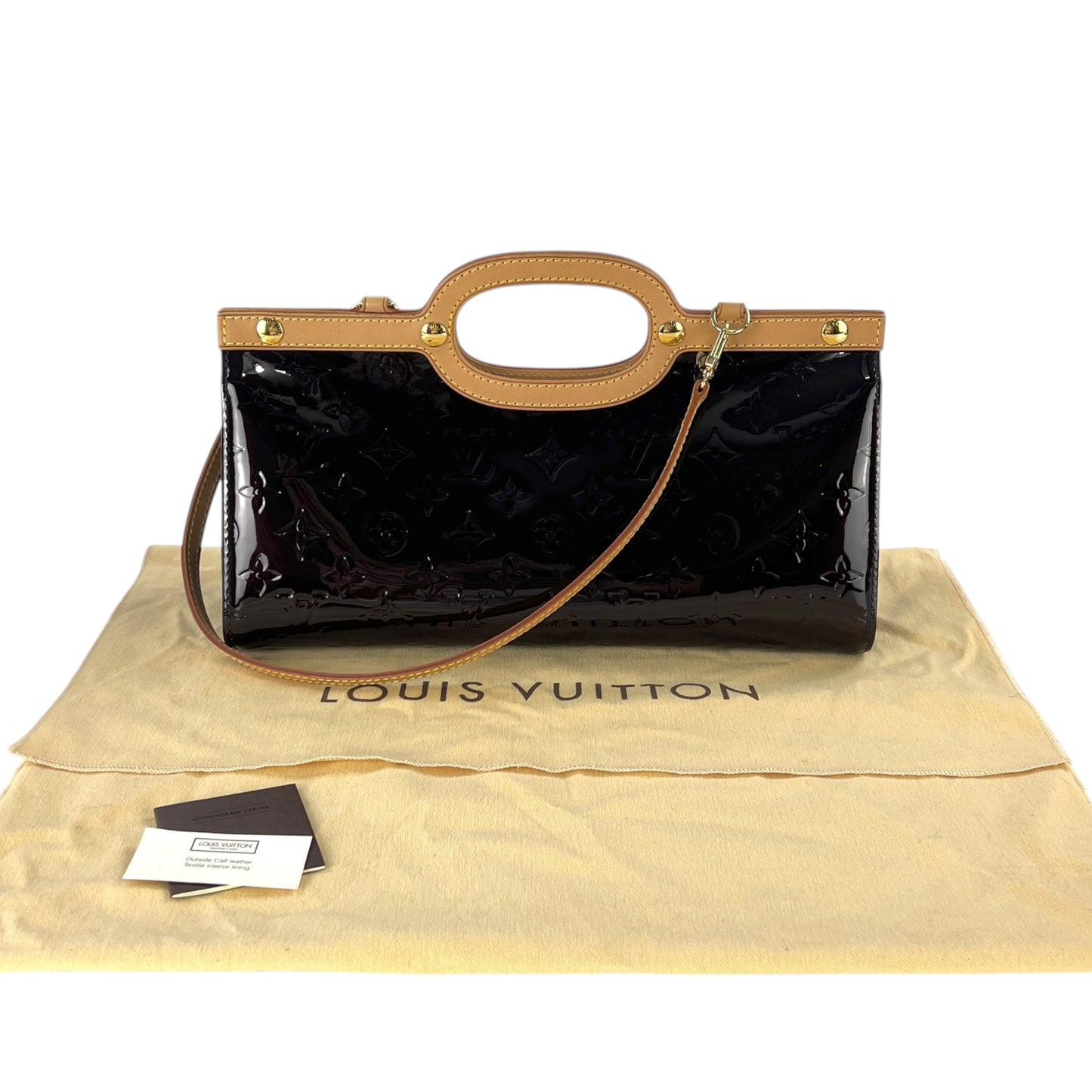 Louis Vuitton Monogram Vernis Roxbury Drive Handbag