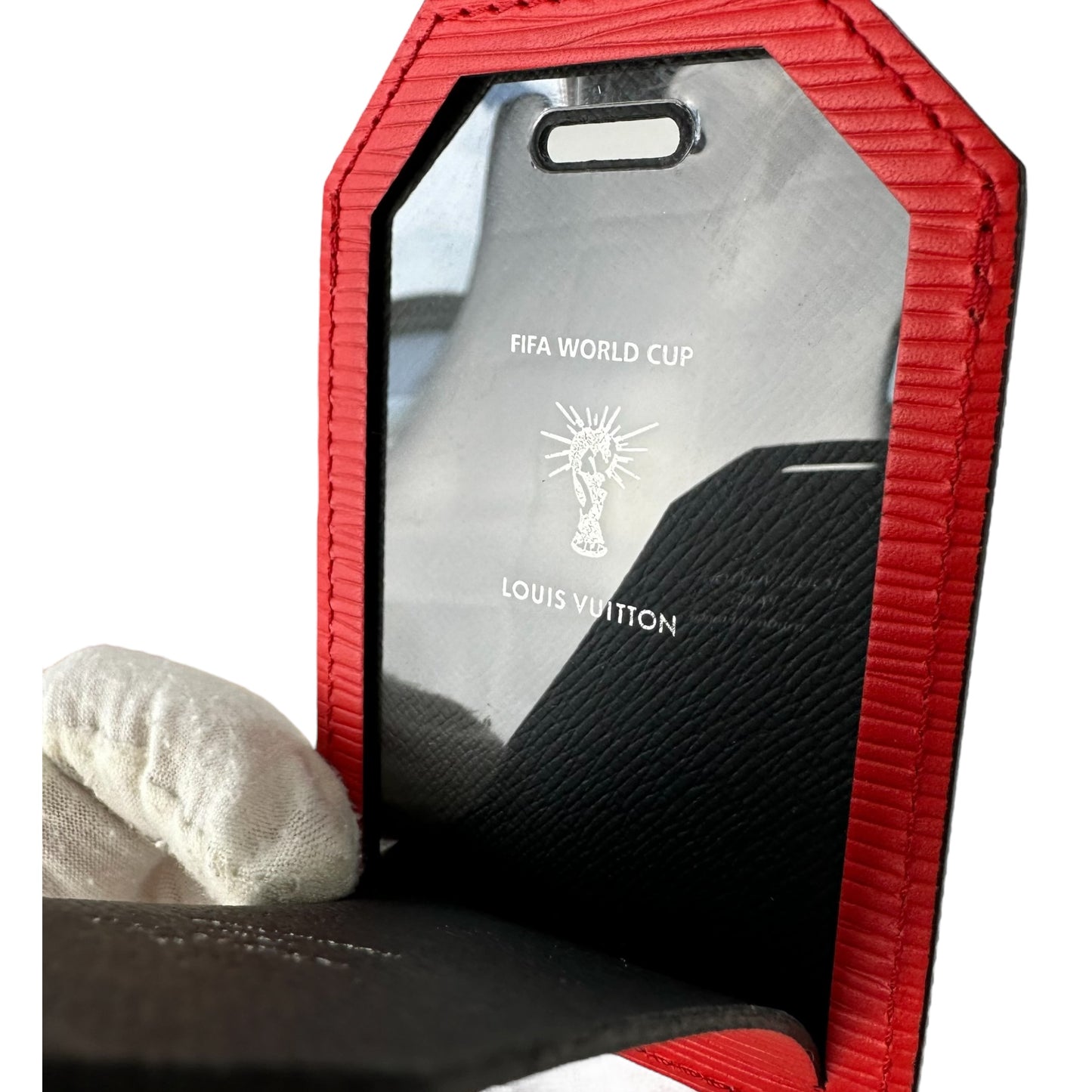 Louis Vuitton x FIFA Limited Edition Leather Luggage Tag