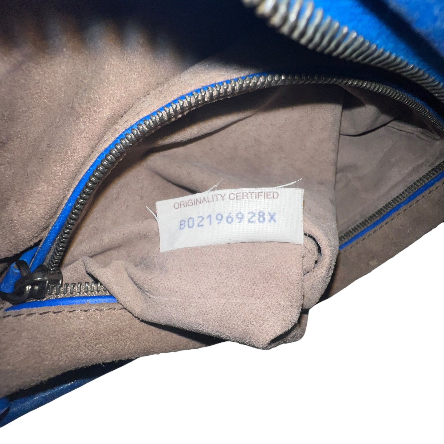 Bottega Veneta Blue Intrecciato Leather Hobo Bag