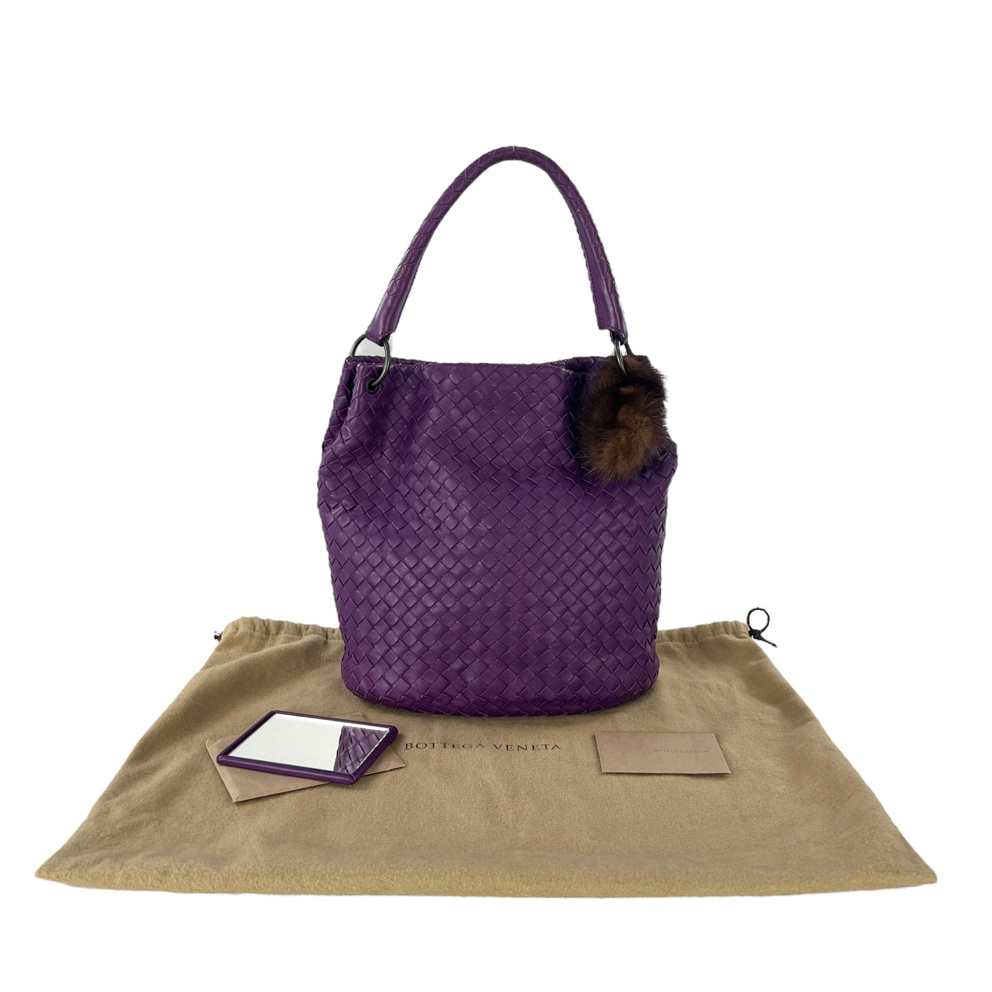 Bottega Veneta Intrecciato Leather Shoulder Bag