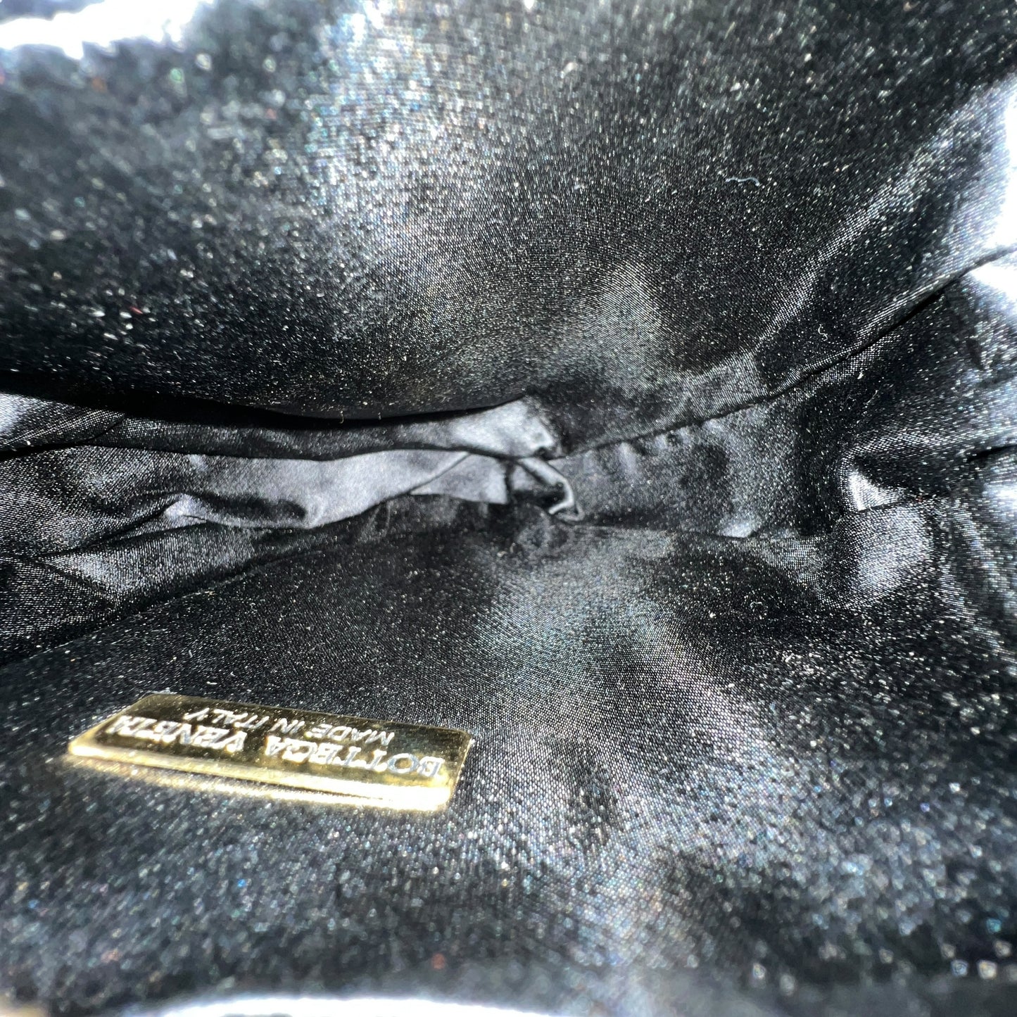 Bottega Veneta Vintage Intrecciato Satin Heart Bag