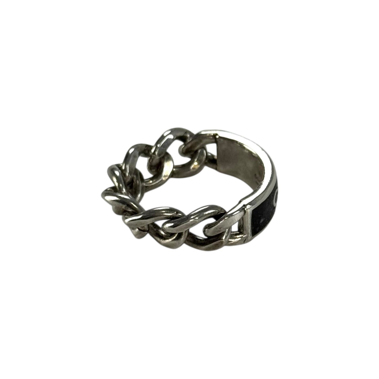 Gucci Chain Silver Ring