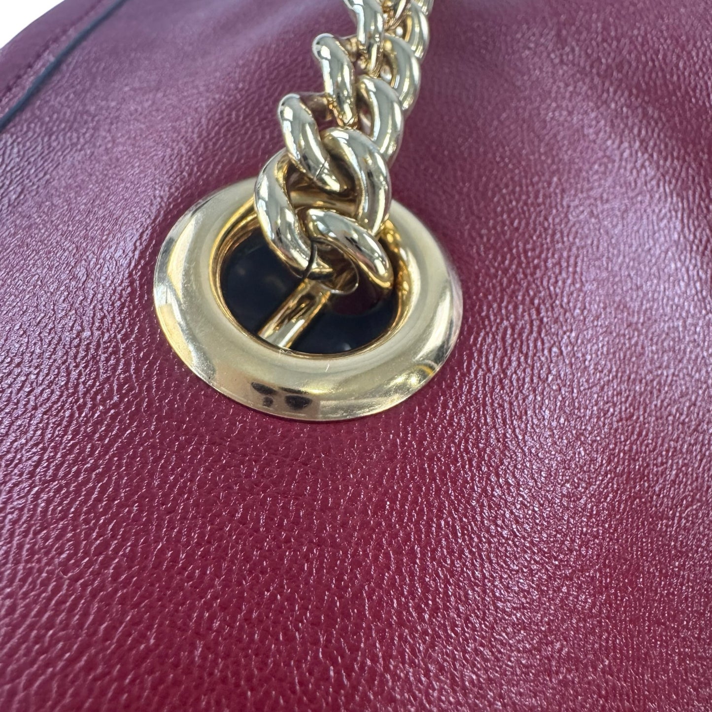 Gucci Horsebit Leather Two Way Bag