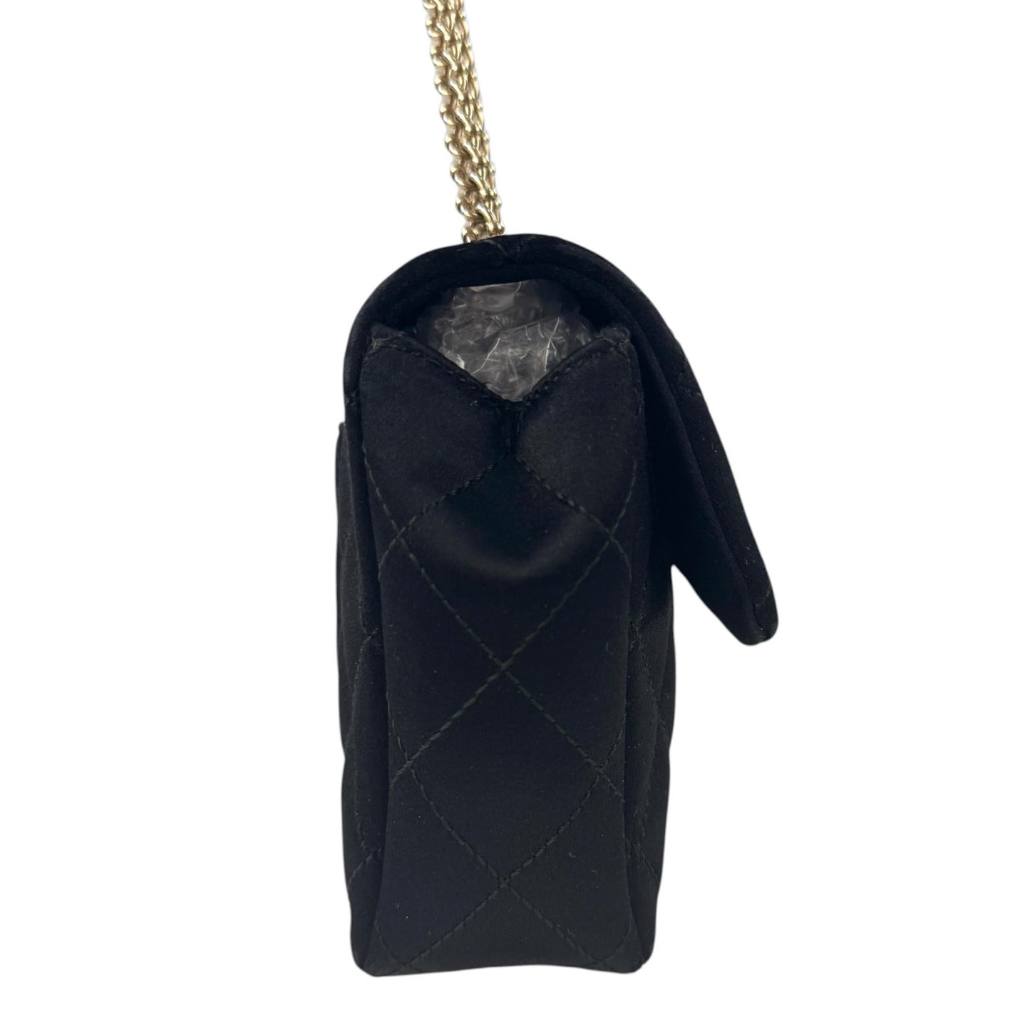 Chanel CC Jeweled Matelassé East West Flap Bag
