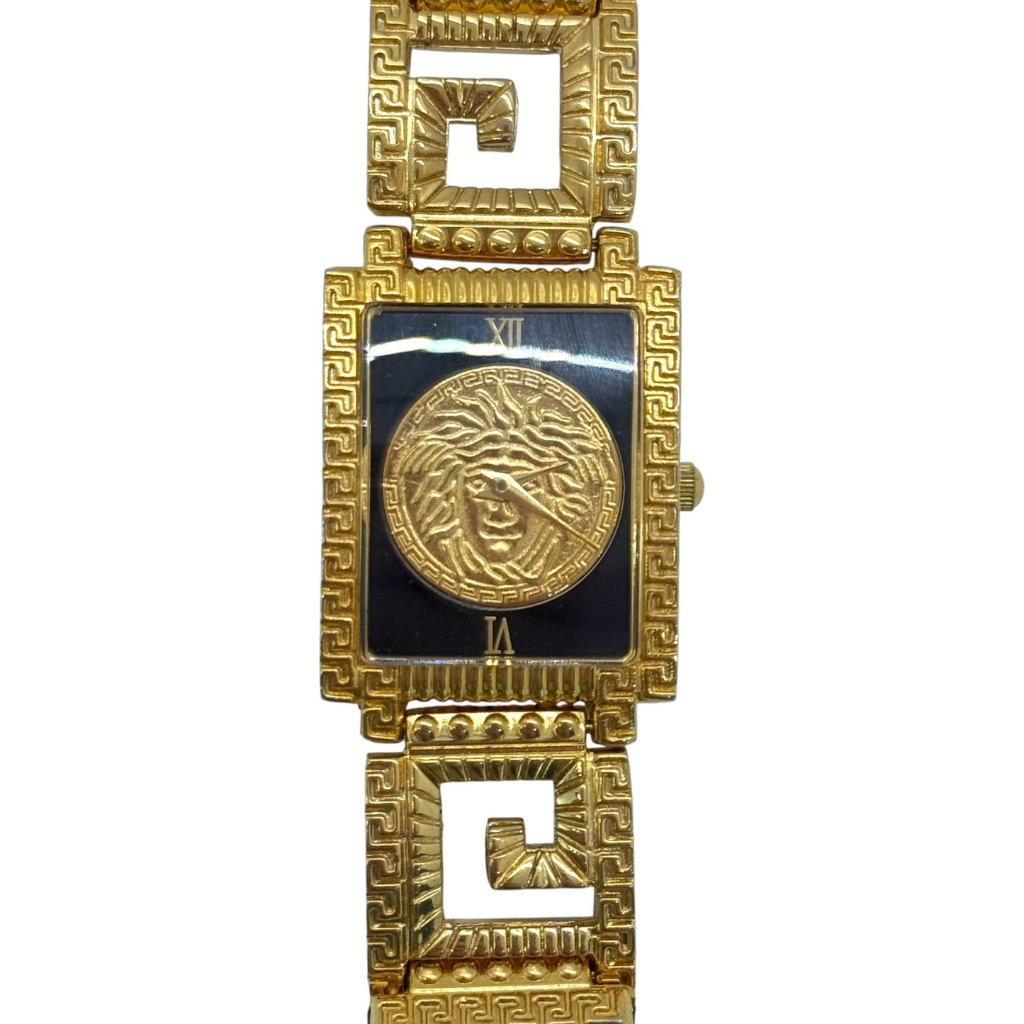 Versace Vintage Medusa Gold-Plated Watch