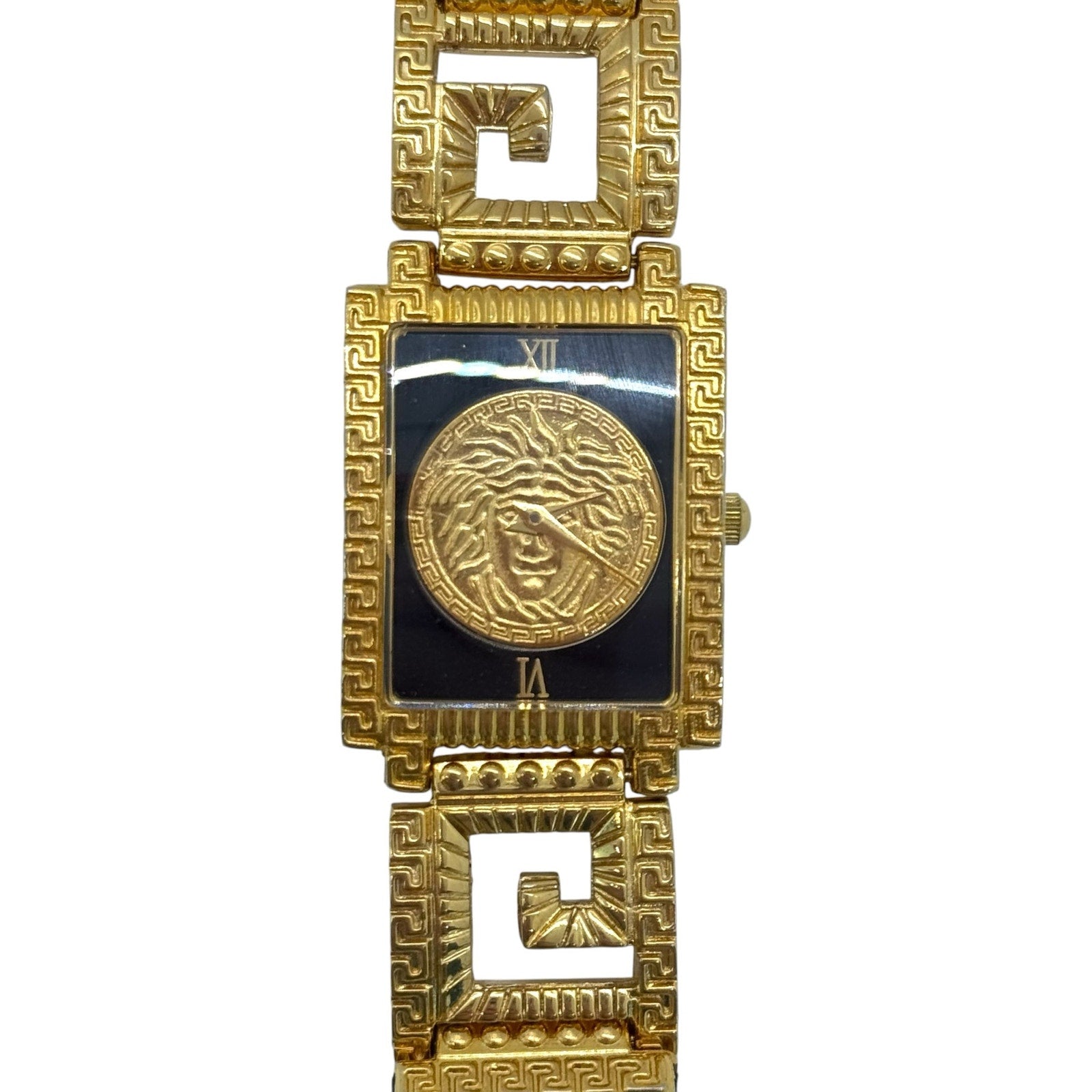 Versace Vintage Medusa Gold-Plated Watch
