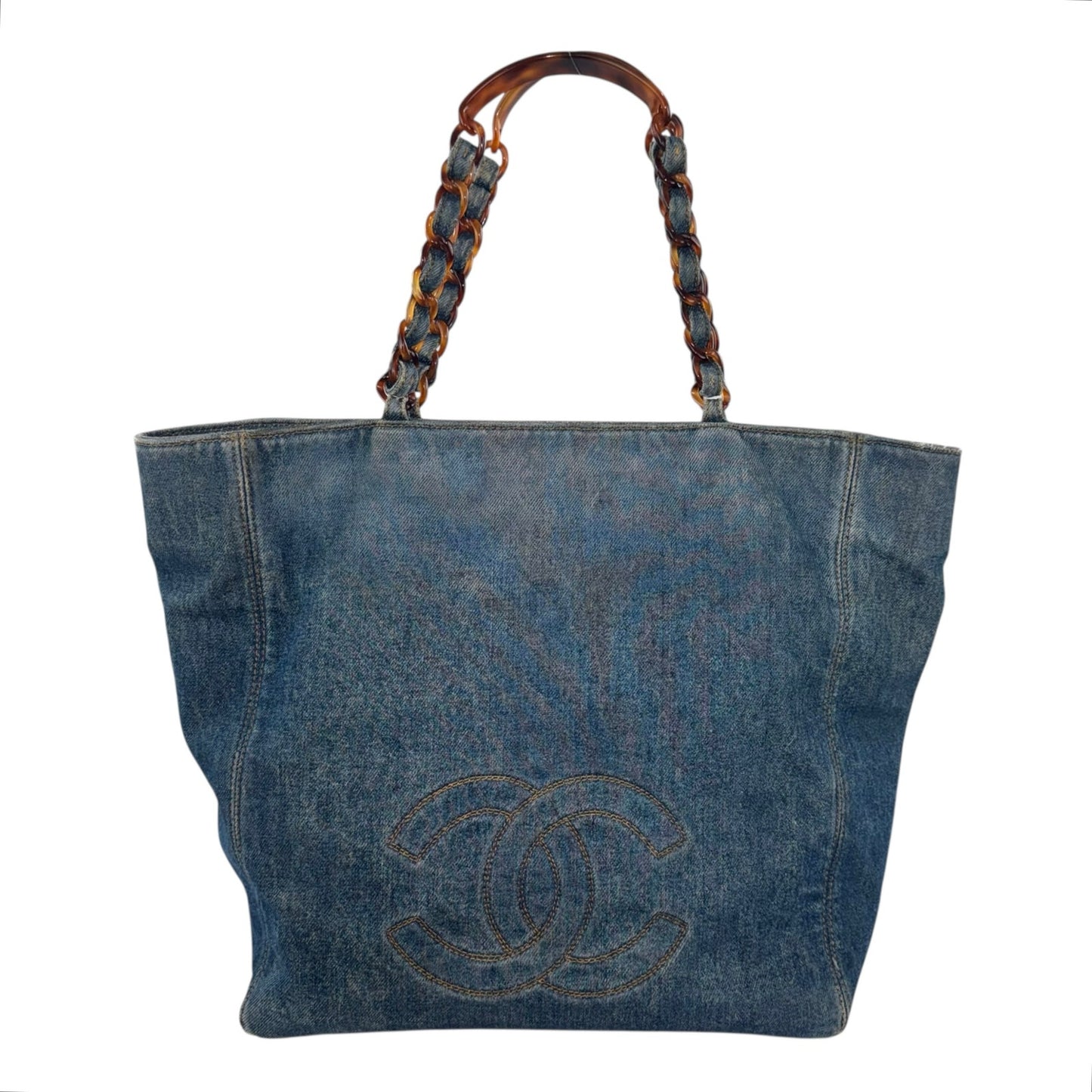 Chanel Vintage Denim Tote Bag