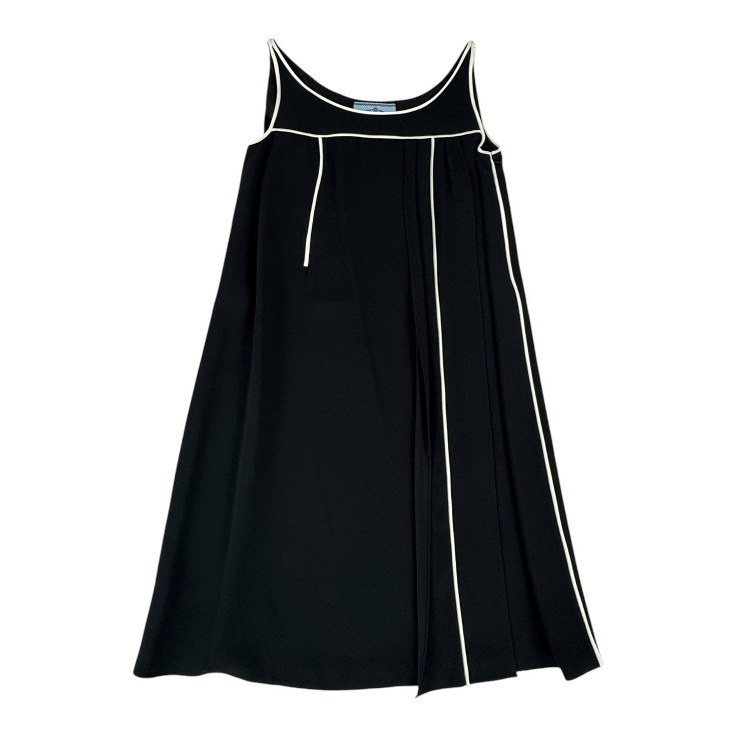 Prada Crepe Piping Dress