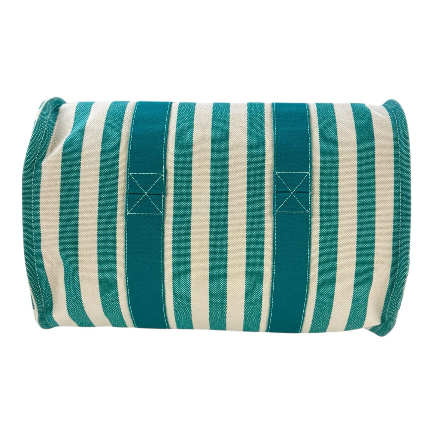 Hermes Toile Cannes Striped Tote Bag