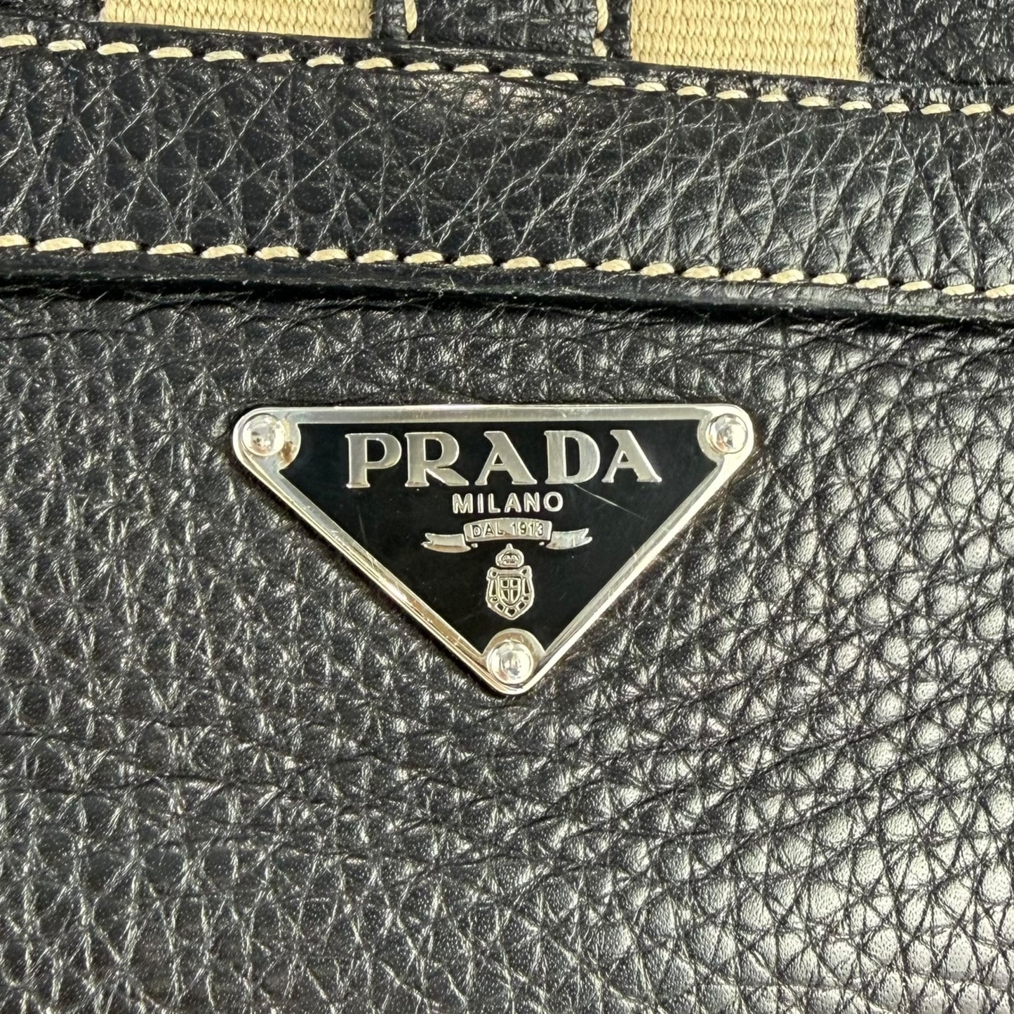 Prada Vitello Daino Leather Shoulder Bag