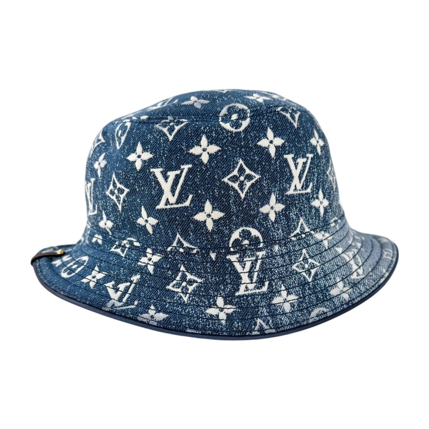 Louis Vuitton Monogram Washed Out Denim Bucket Hat