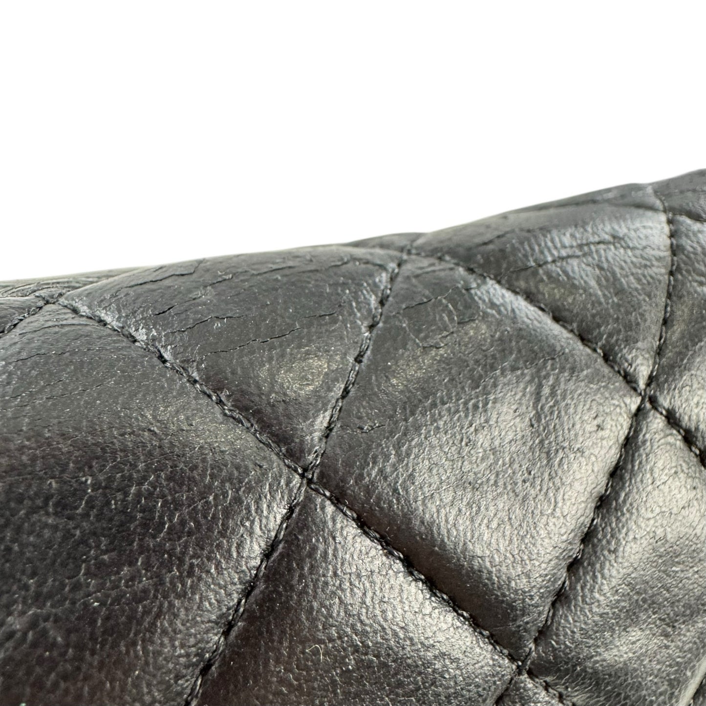 Chanel Vintage Round Flap Matelasse Shoulder Bag