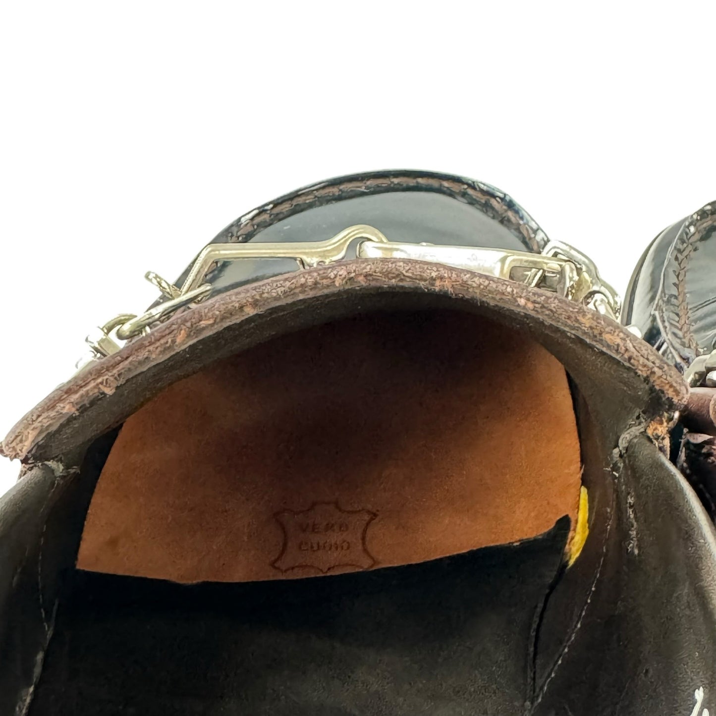 Prada Vintage Patent Leather Loafers