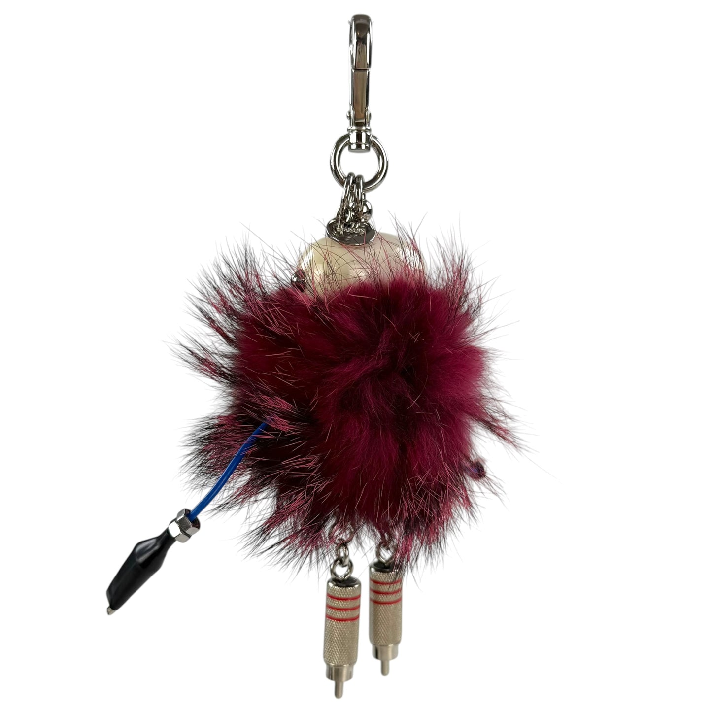 Prada Fur Robot Nancy Keychain Bag Charm