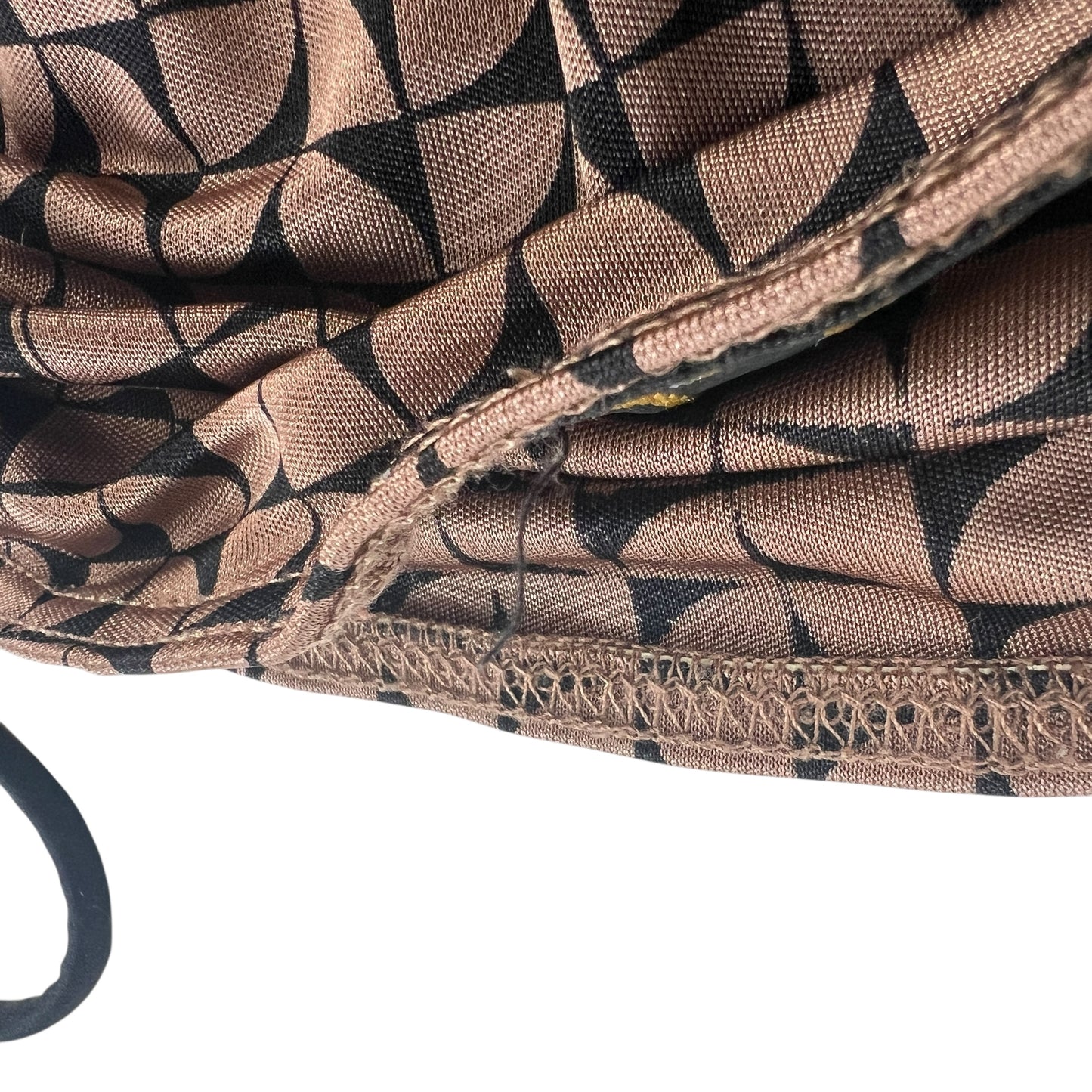 Fendi Vintage Nylon Spaghetti Strap Crop Top