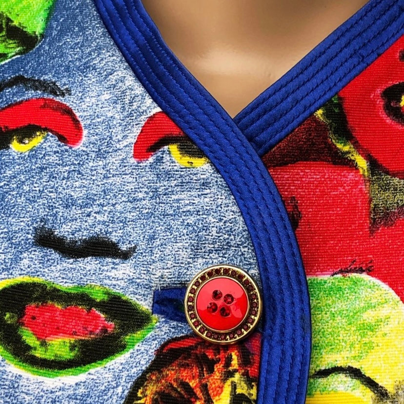 Versace 1991 Andy Warhol Marilyn Monroe Suit Set