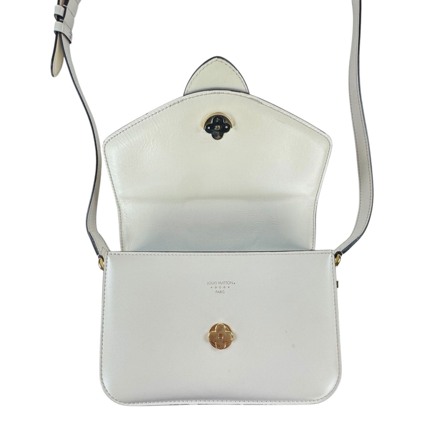 Louis Vuitton Smooth Calfskin Pont 9 Shoulder Bag