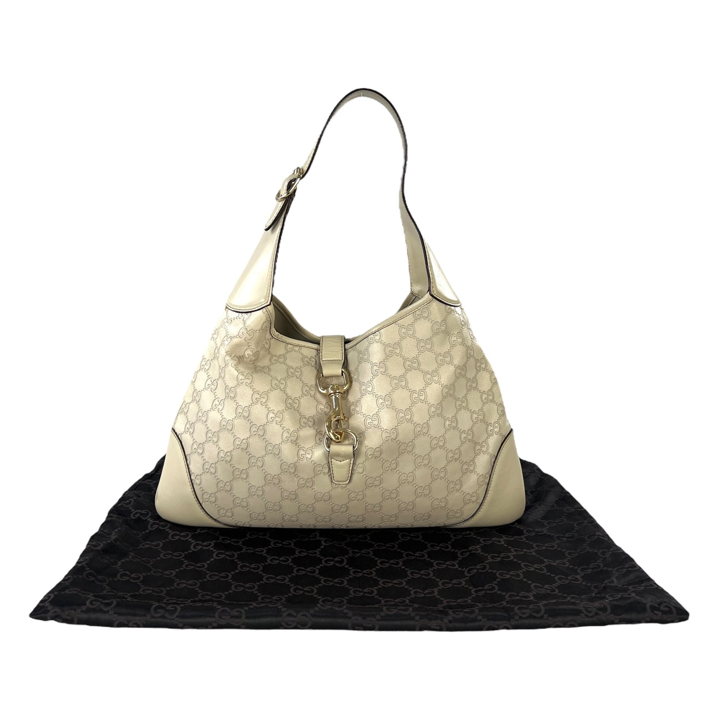 Gucci Guccissima Leather Jackie Bag