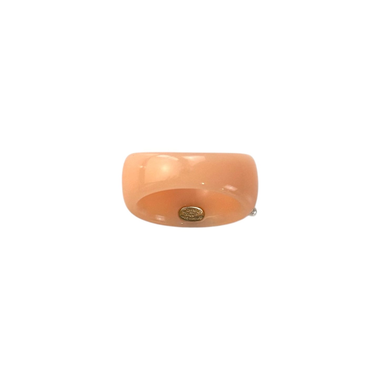 Chanel CC Faux Pearl Resin Ring