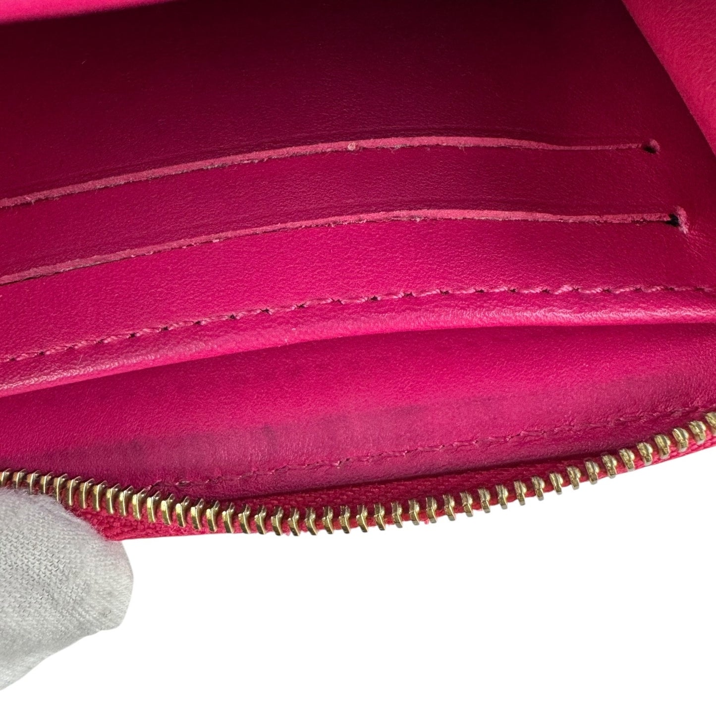 Louis Vuitton Vernis Gradient Zippy Compact Wallet