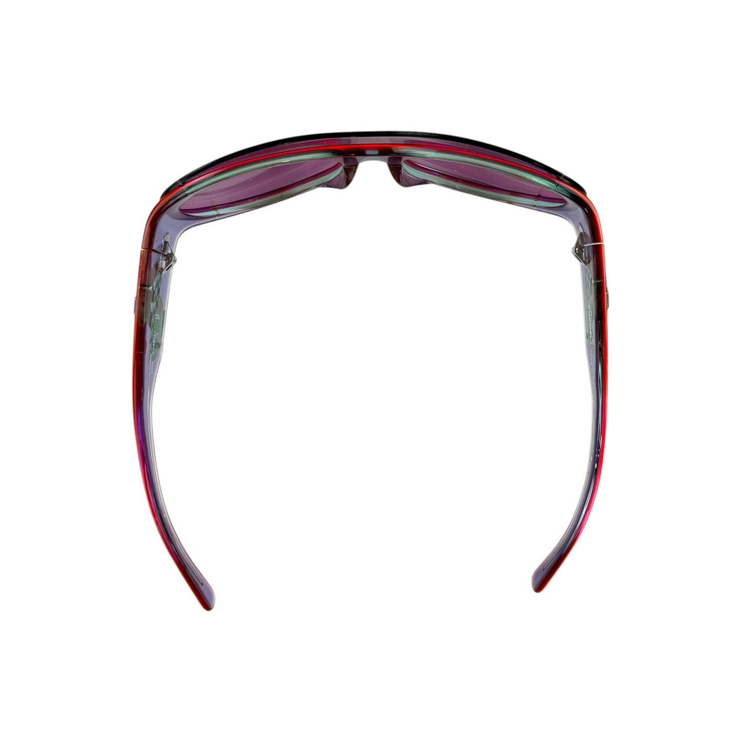 Chanel CC Purple Oval Sunglasses