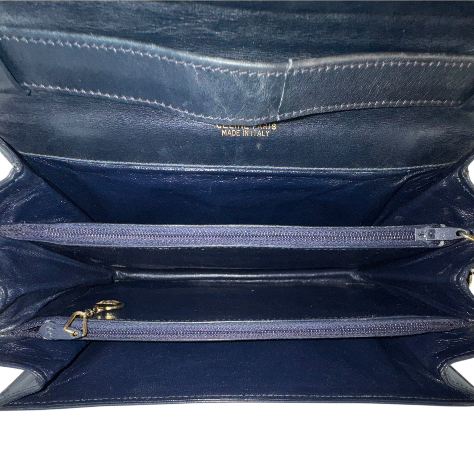 Celine Vintage Triomphe Shoulder Bag