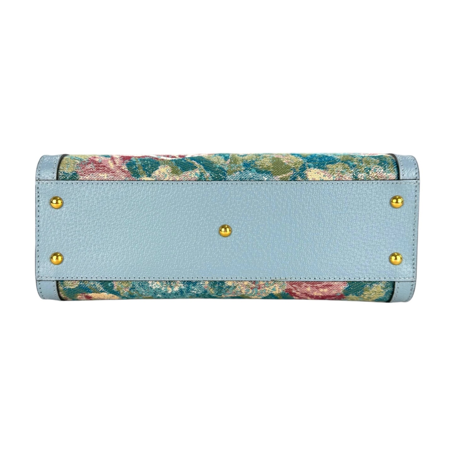 Gucci Bamboo Diana Jacquard Floral Handbag