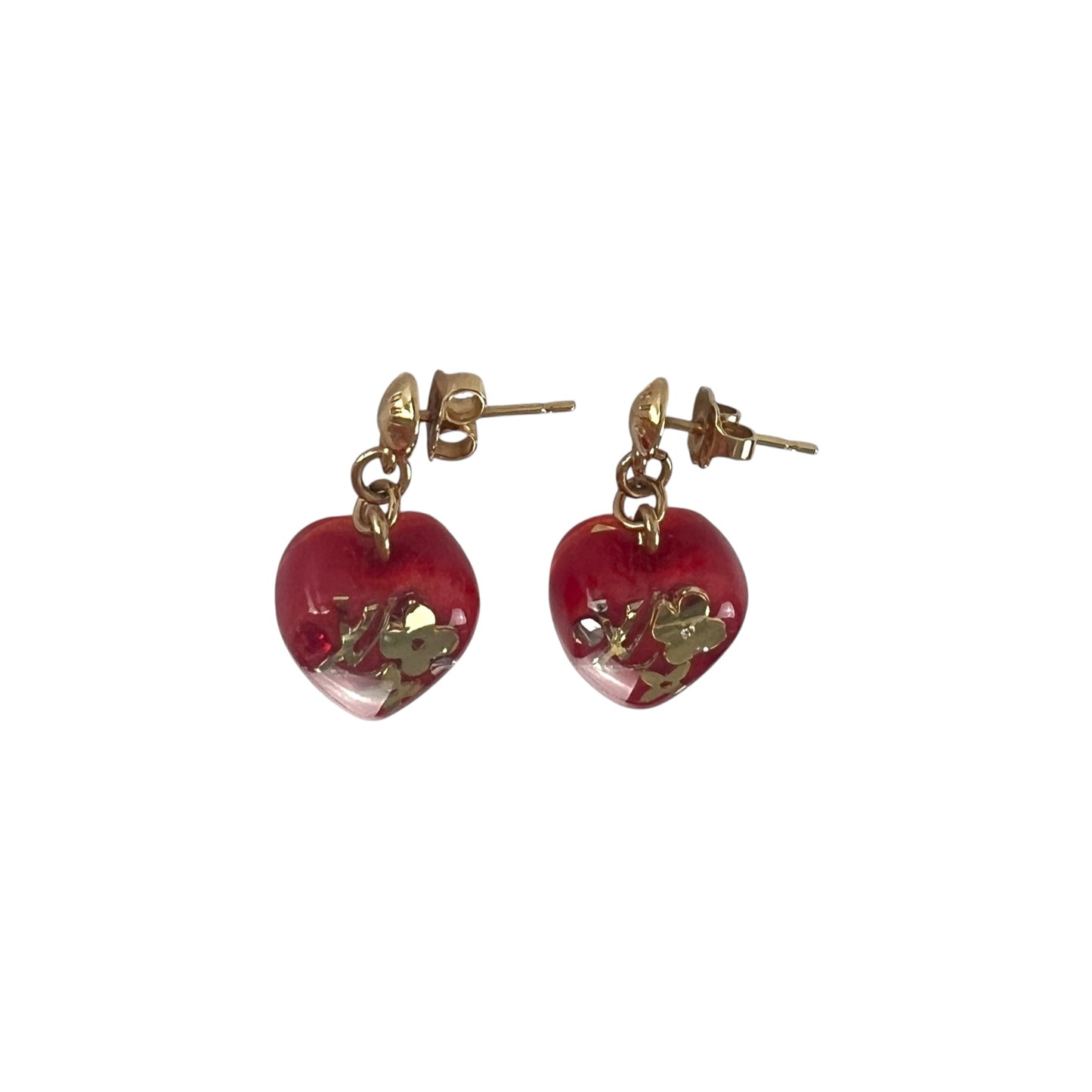 Louis Vuitton Heart Earrings