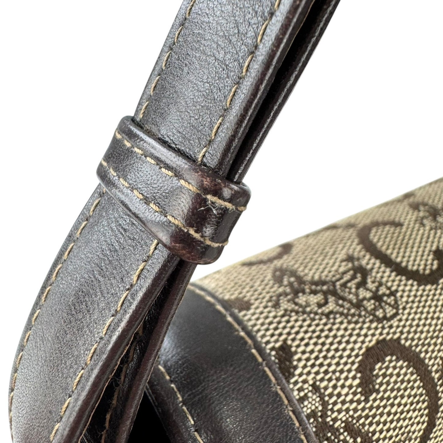 Celine Vintage Monogram Shoulder Bag