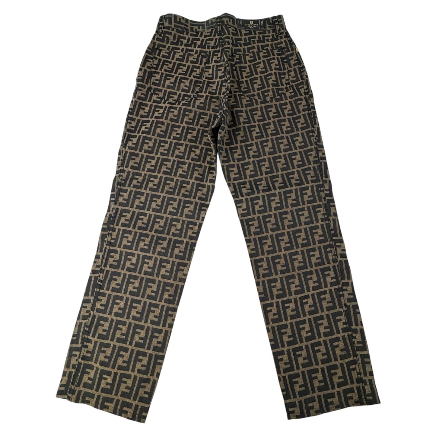 Fendi Vintage Zucca Print Pant