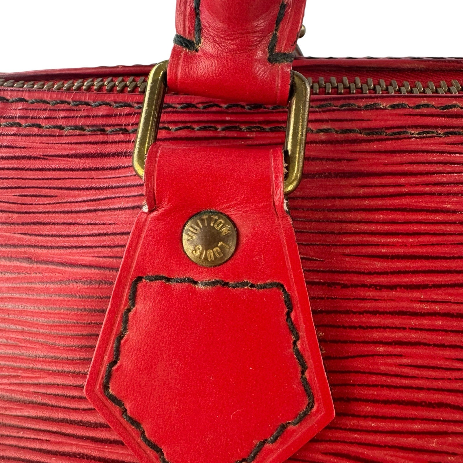 Louis Vuitton Vintage Epi Speedy 30 Handbag