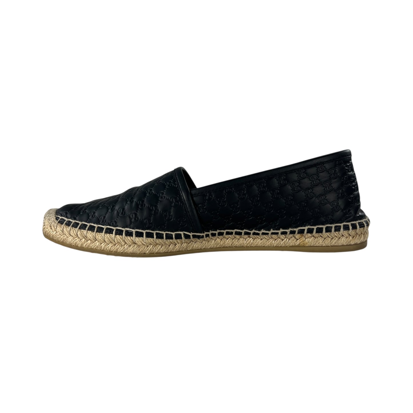 Gucci MicroGG Leather Espradilles