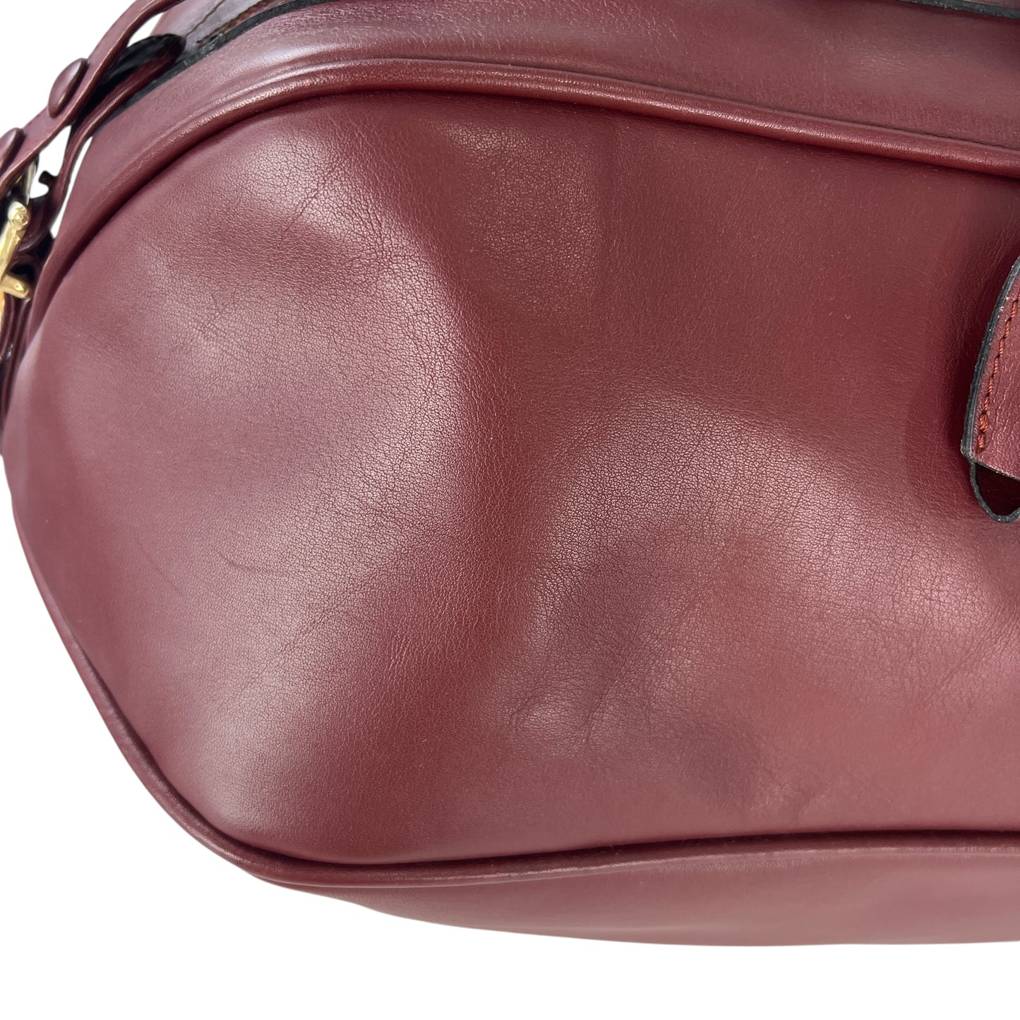 Cartier Vintage Leather Duffel Bag