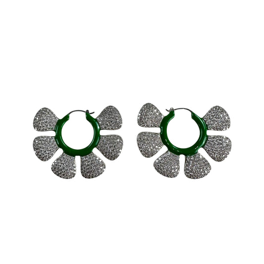 Bottega Veneta Flower Petal Earrings