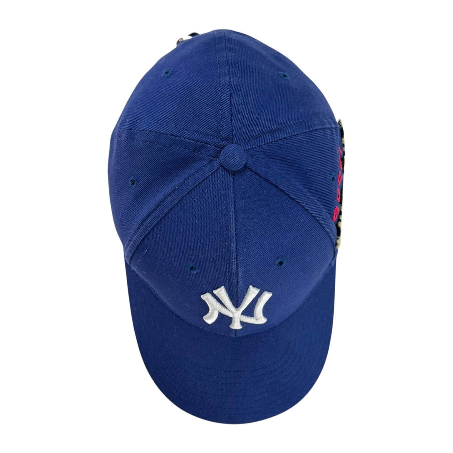 Gucci Blue Butterfly Yankees Baseball Cap