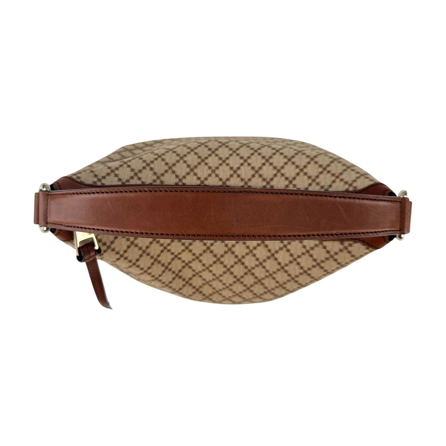Gucci Diamante Leather Village Double G Hobo Bag