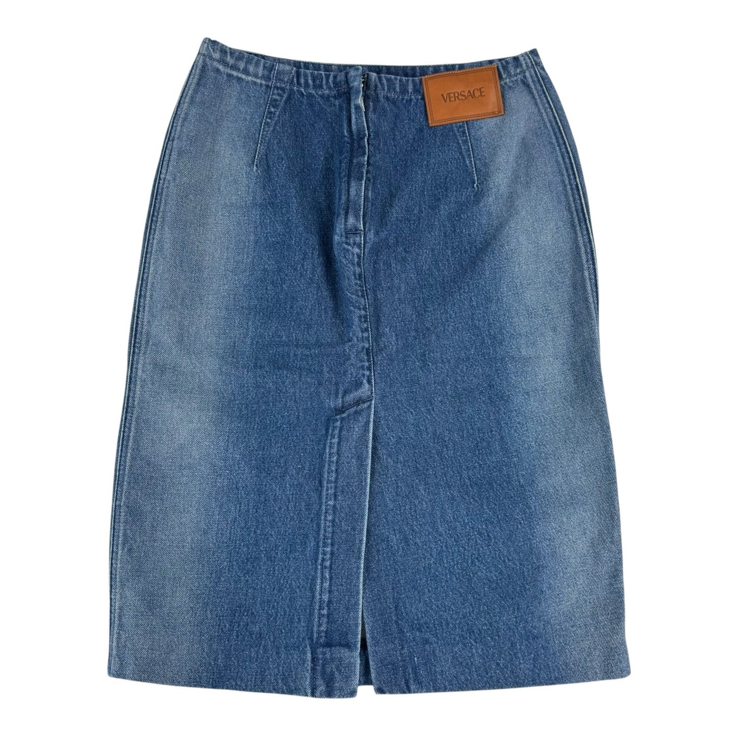 Versace Vintage Denim Skirt