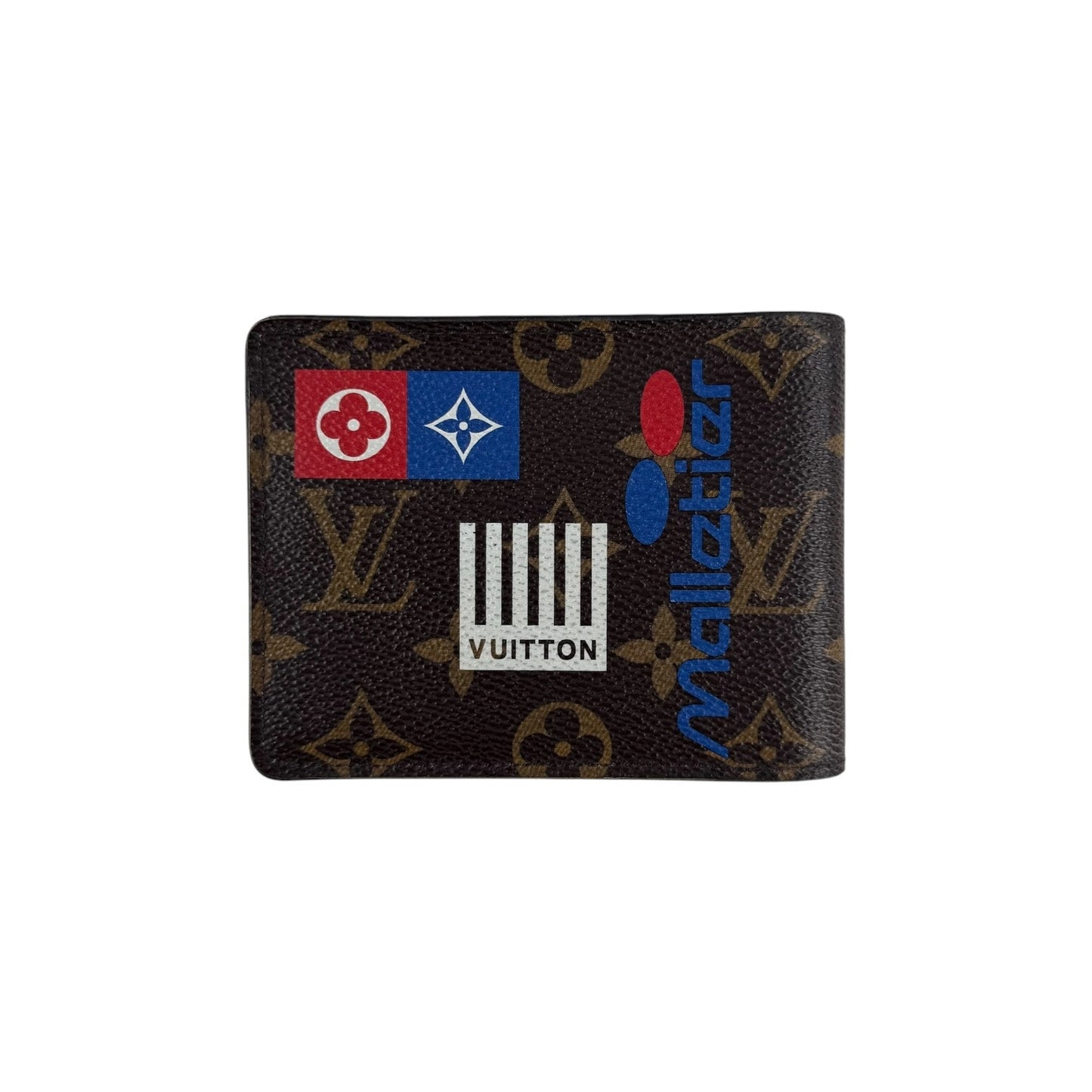 Louis Vuitton Monogram Logo Story Bifold Wallet