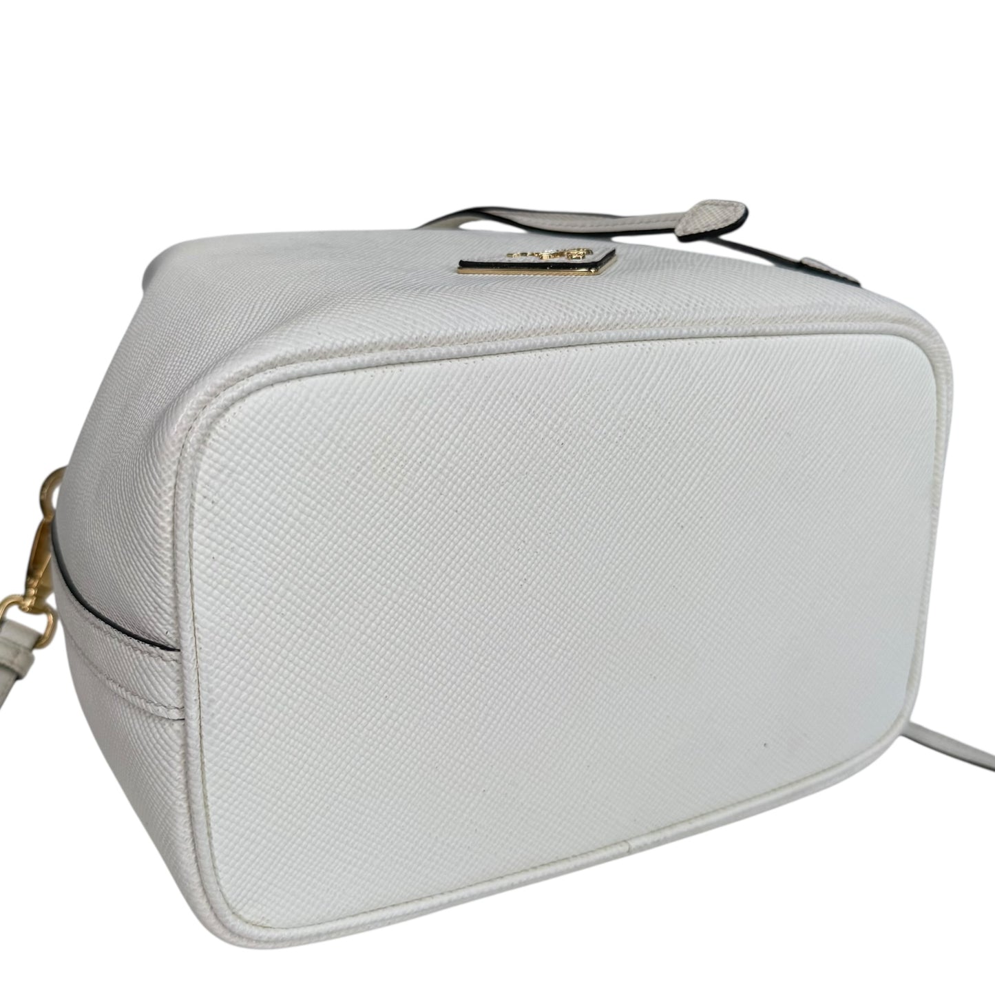 Prada Saffiano Leather Two Way Bucket Bag