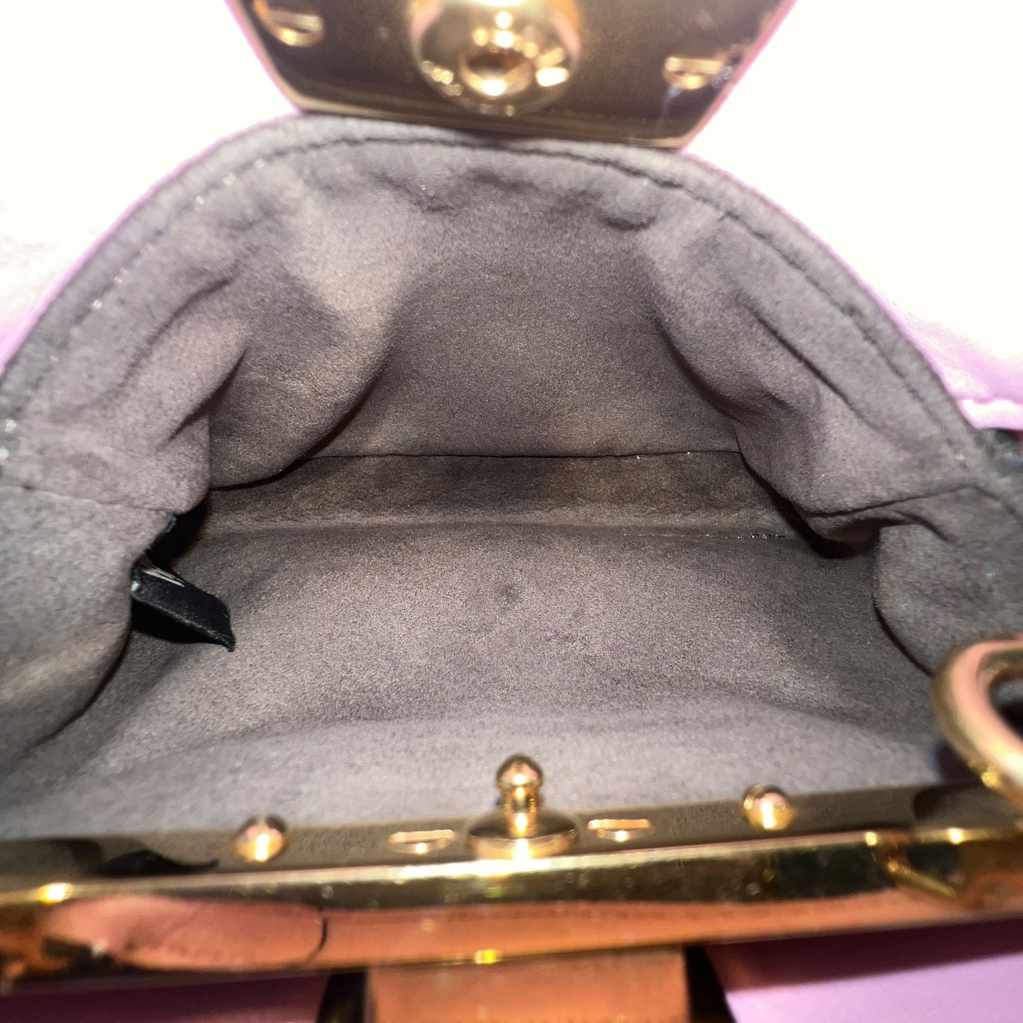 Fendi Pink Mini Peekaboo Bag