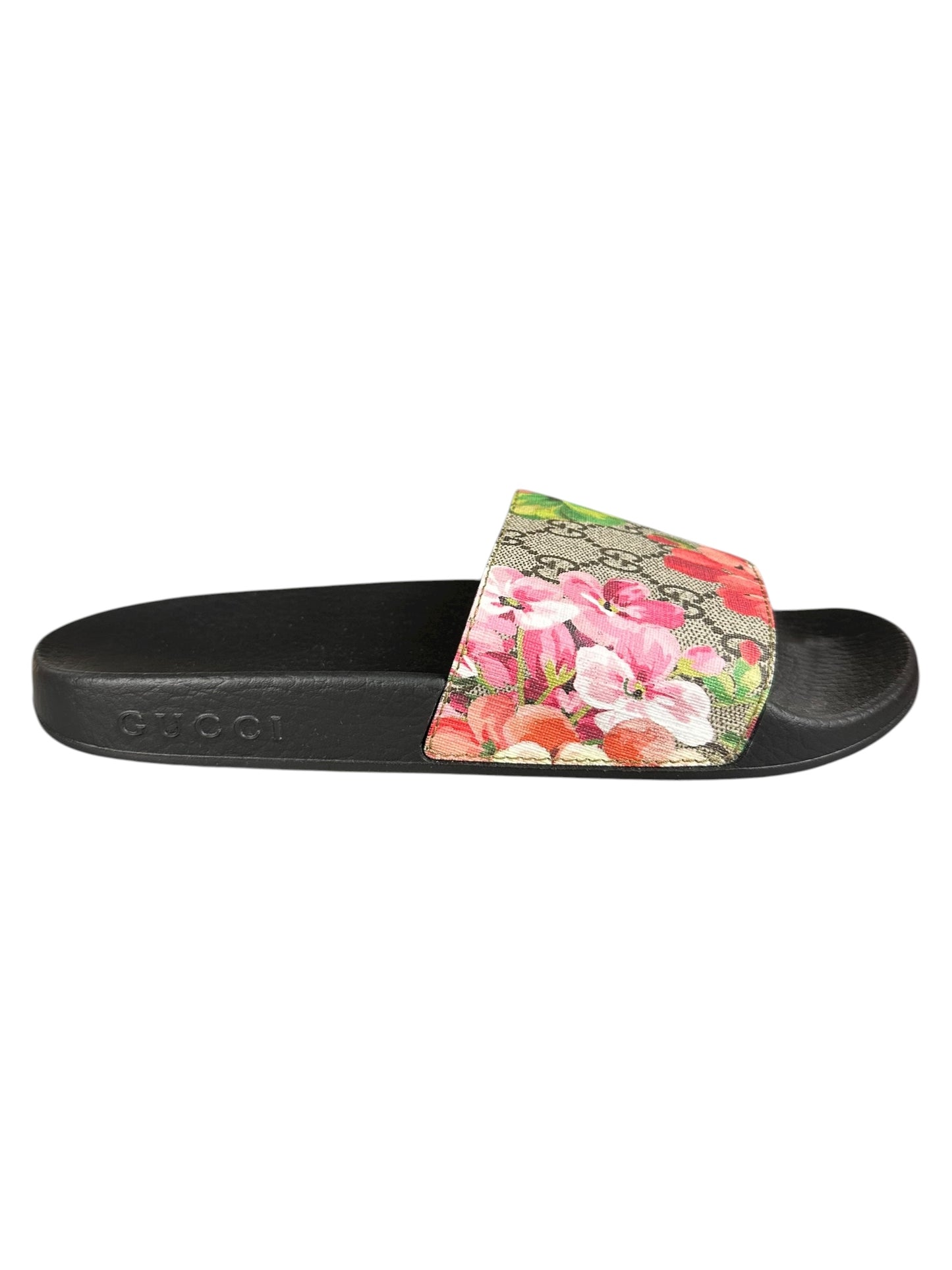 Gucci Monogram Floral Slides