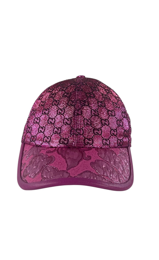Gucci Metallic Monogram Baseball Hat