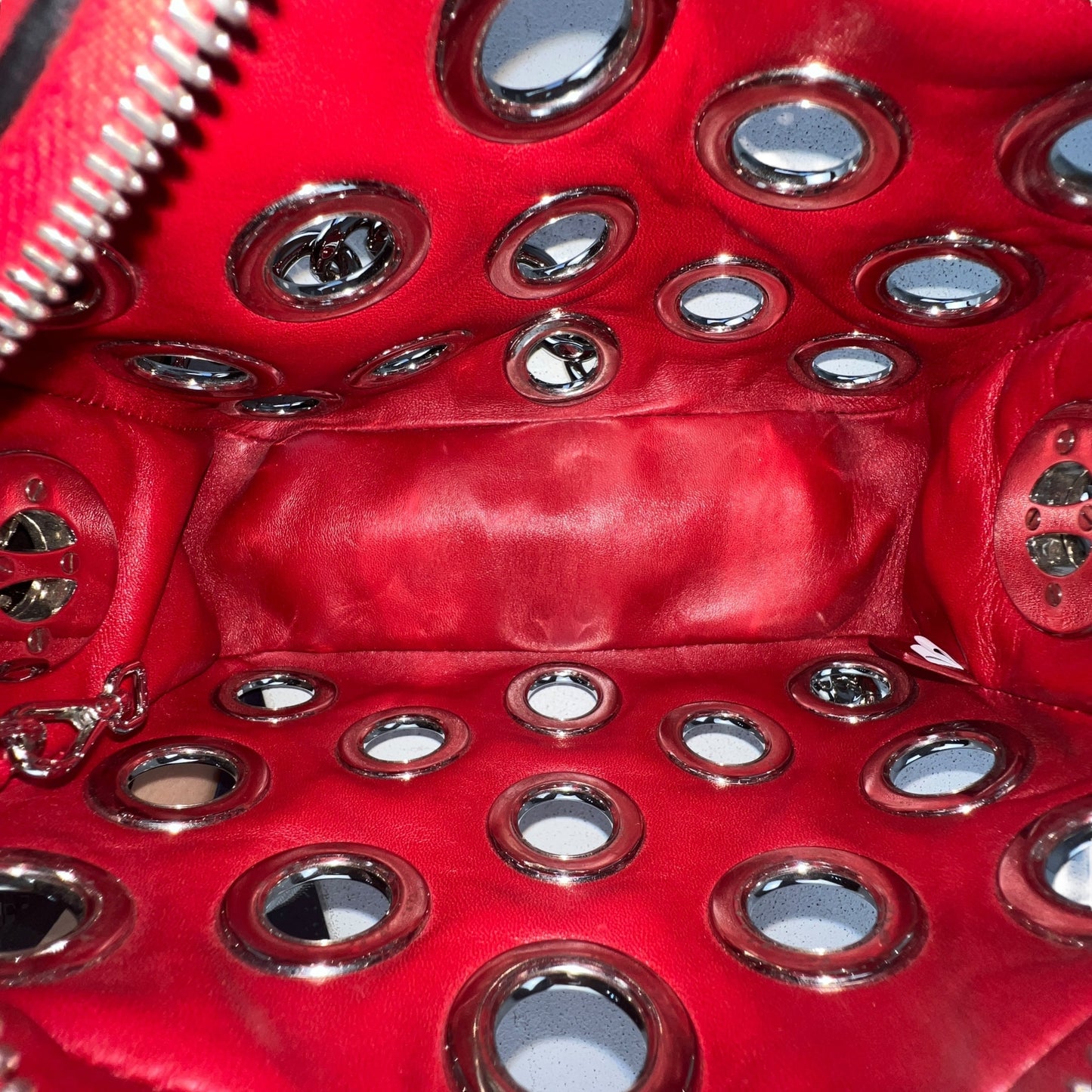 Prada Grommet Shoulder Bag