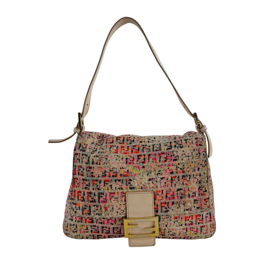 Fendi Vintage Zucchino Floral Mama Baguette Bag