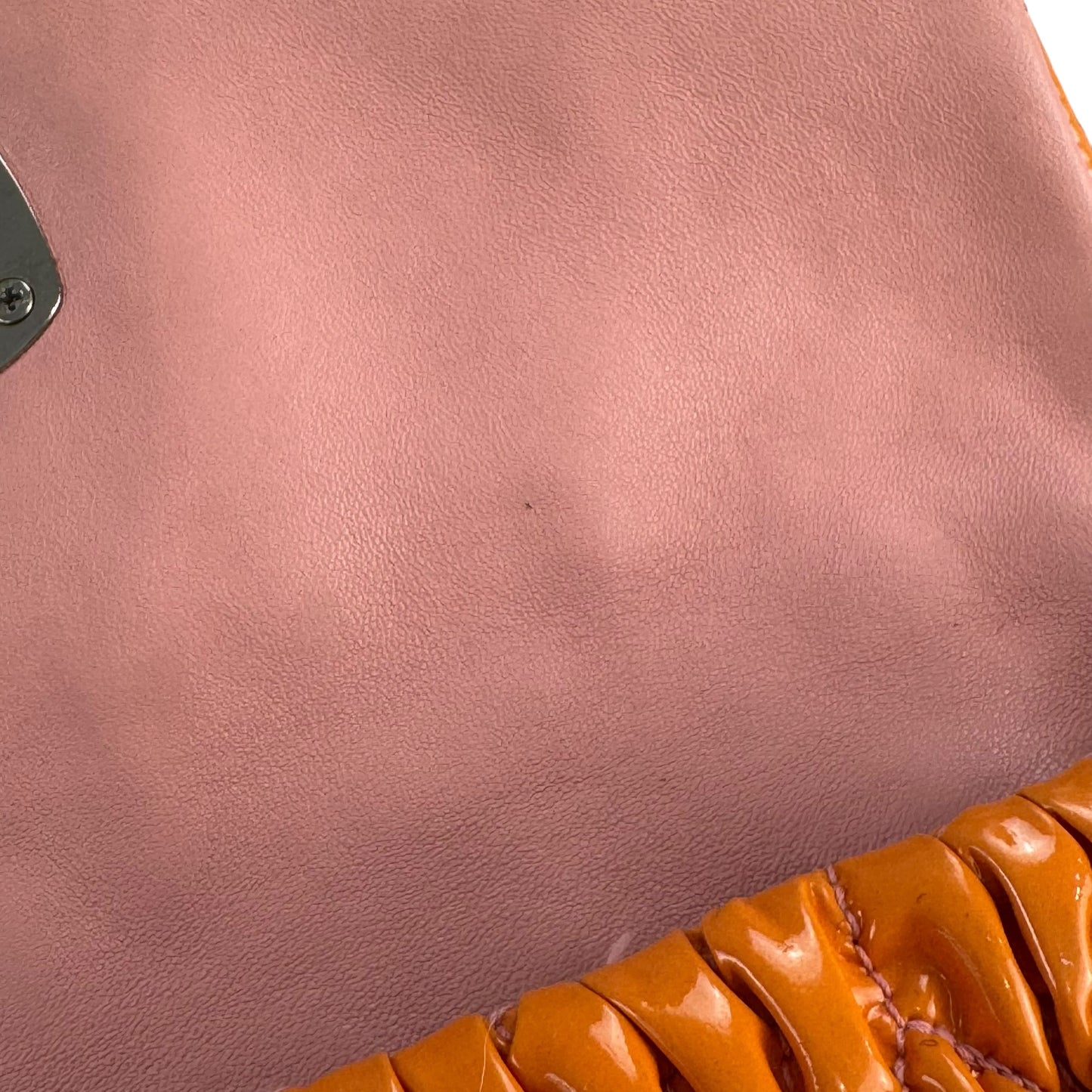 Miu Miu Crystal Nappa Matelassé Flap Bag