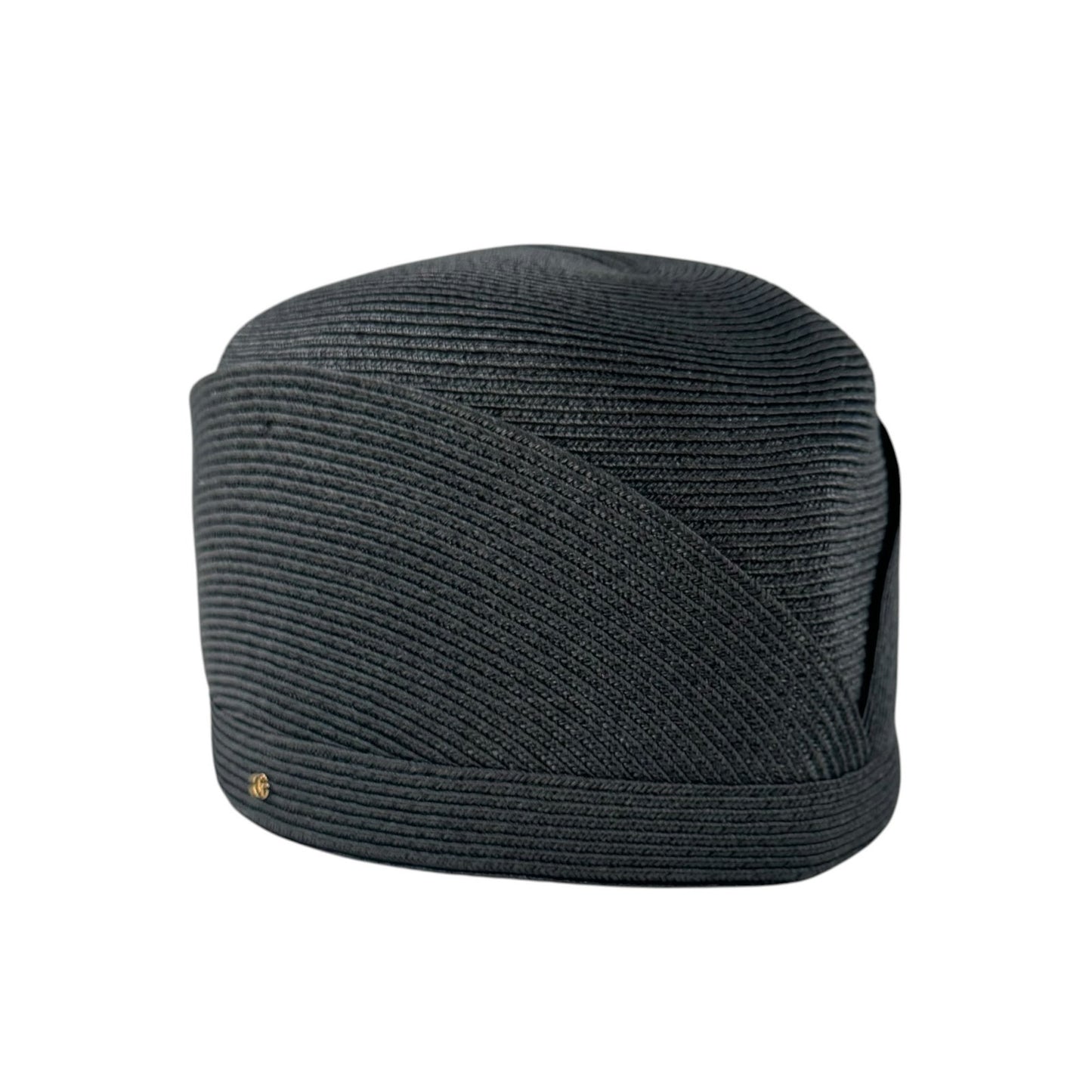 Gucci Raffia Pillbox Hat