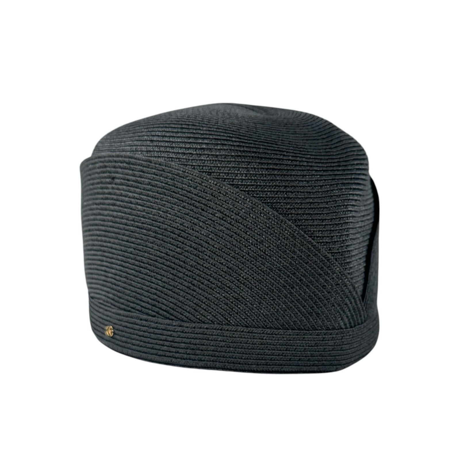 Gucci Raffia Pillbox Hat