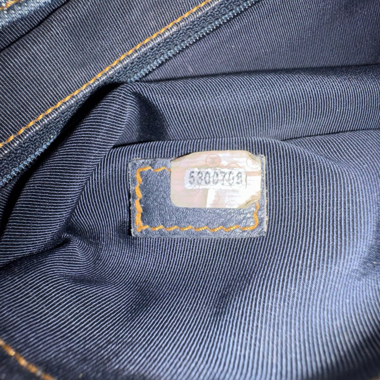 Chanel Vintage Denim Tote Bag